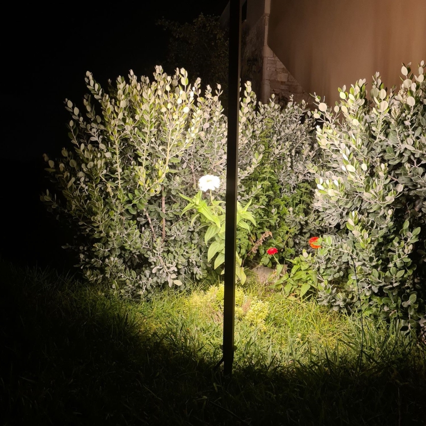 Zambelis E280 - LED-ulkolamppu LED/15W/230V IP65 ruskea