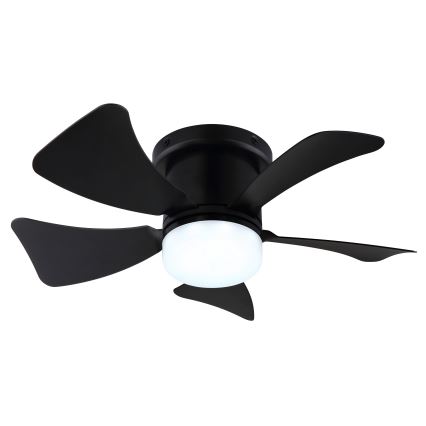 ZEVENTI - LED himmennettävä kattovalo MUNDAKA LED/10W/230V 3000-6500K musta + kauko-ohjaus