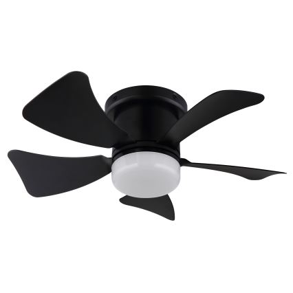 ZEVENTI - LED himmennettävä kattovalo MUNDAKA LED/10W/230V 3000-6500K musta + kauko-ohjaus