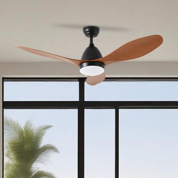 ZEVENTI - LED himmennettävä kattovalo MURO LED/18W/230V 3000-6000K Wi-Fi Tuya musta + kauko-ohjaus