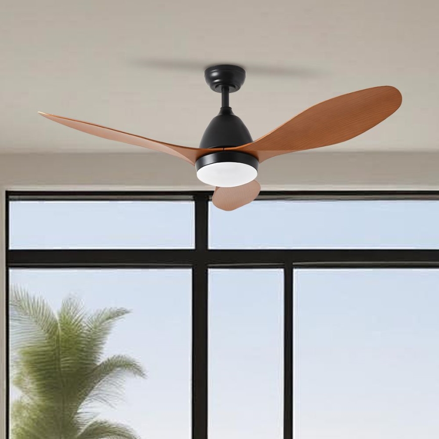 ZEVENTI - LED himmennettävä kattovalo MURO LED/18W/230V 3000-6000K Wi-Fi Tuya musta + kauko-ohjaus