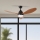 ZEVENTI - LED himmennettävä kattovalo MURO LED/18W/230V 3000-6000K Wi-Fi Tuya musta + kauko-ohjaus