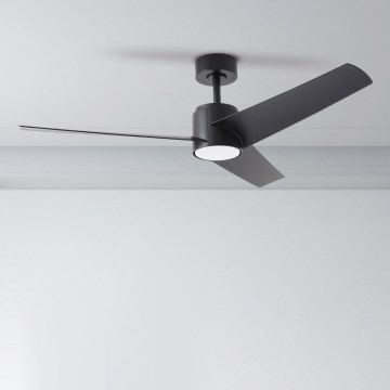 ZEVENTI - LED himmennettävä kattovalo ORVIETO LED/18W/230V 3000-6000K Wi-Fi Tuya musta + kauko-ohjaus