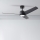 ZEVENTI - LED himmennettävä kattovalo ORVIETO LED/18W/230V 3000-6000K Wi-Fi Tuya musta + kauko-ohjaus