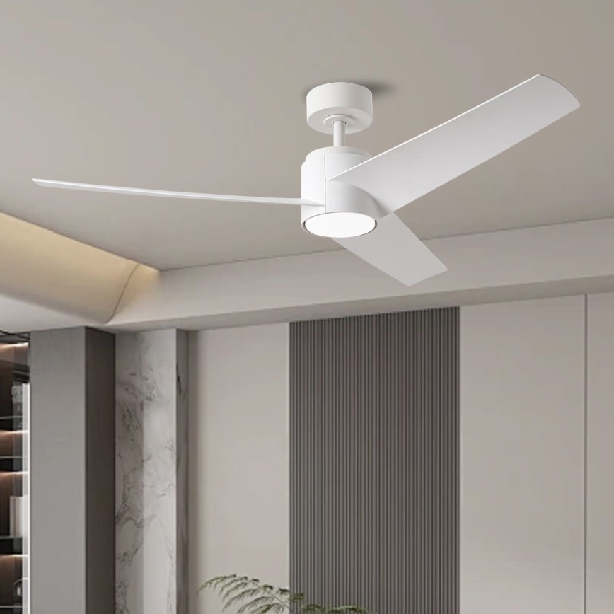 ZEVENTI - LED himmennettävä kattovalo ORVIETO LED/18W/230V 3000-6000K Wi-Fi Tuya valkoinen + kauko-ohjaus