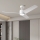 ZEVENTI - LED himmennettävä kattovalo ORVIETO LED/18W/230V 3000-6000K Wi-Fi Tuya valkoinen + kauko-ohjaus