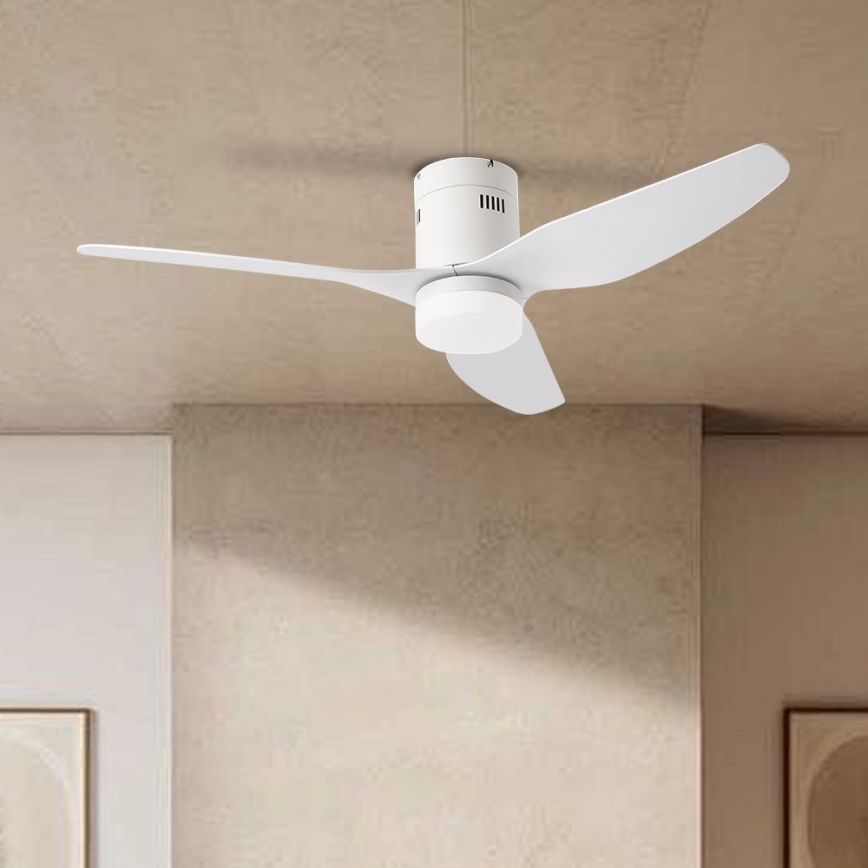 ZEVENTI - LED himmennettävä kattovalo PADUA LED/18W/230V 3000-6000K Wi-Fi Tuya valkoinen + kauko-ohjaus