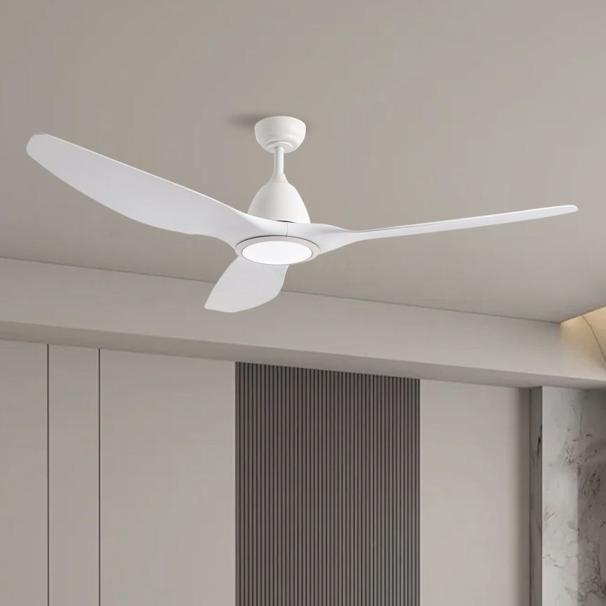 ZEVENTI - LED himmennettävä kattovalo URBINO LED/20W/230V 3000-6000K Wi-Fi Tuya valkoinen + kauko-ohjaus