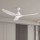 ZEVENTI - LED himmennettävä kattovalo URBINO LED/20W/230V 3000-6000K Wi-Fi Tuya valkoinen + kauko-ohjaus