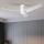 ZEVENTI - LED Kattotuuletin BARROSA LED/18W/230V 3000/4000/6000K Wi-Fi Tuya valkoinen + kauko-ohjaus