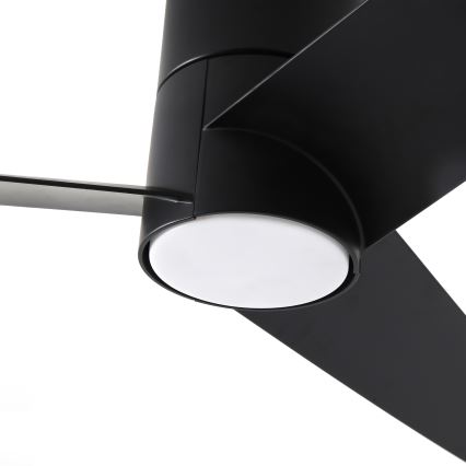 ZEVENTI - LED himmennettävä kattovalo BARROSA LED/18W/230V 3000-6000K Wi-Fi Tuya musta + kauko-ohjaus