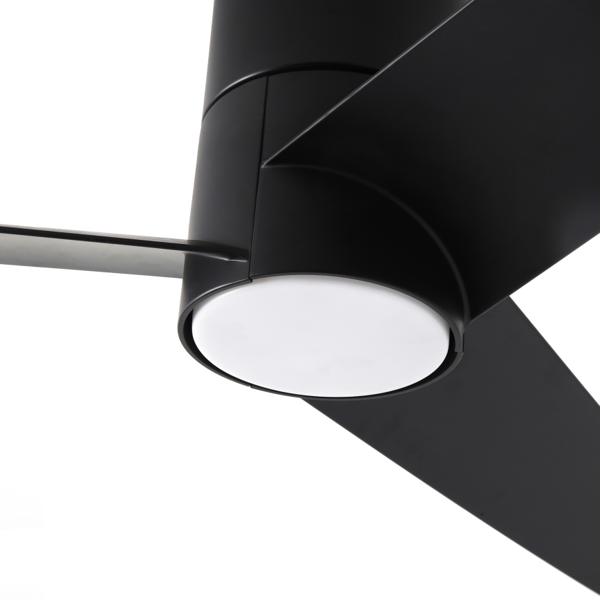 ZEVENTI - LED himmennettävä kattovalo BARROSA LED/18W/230V 3000-6000K Wi-Fi Tuya musta + kauko-ohjaus