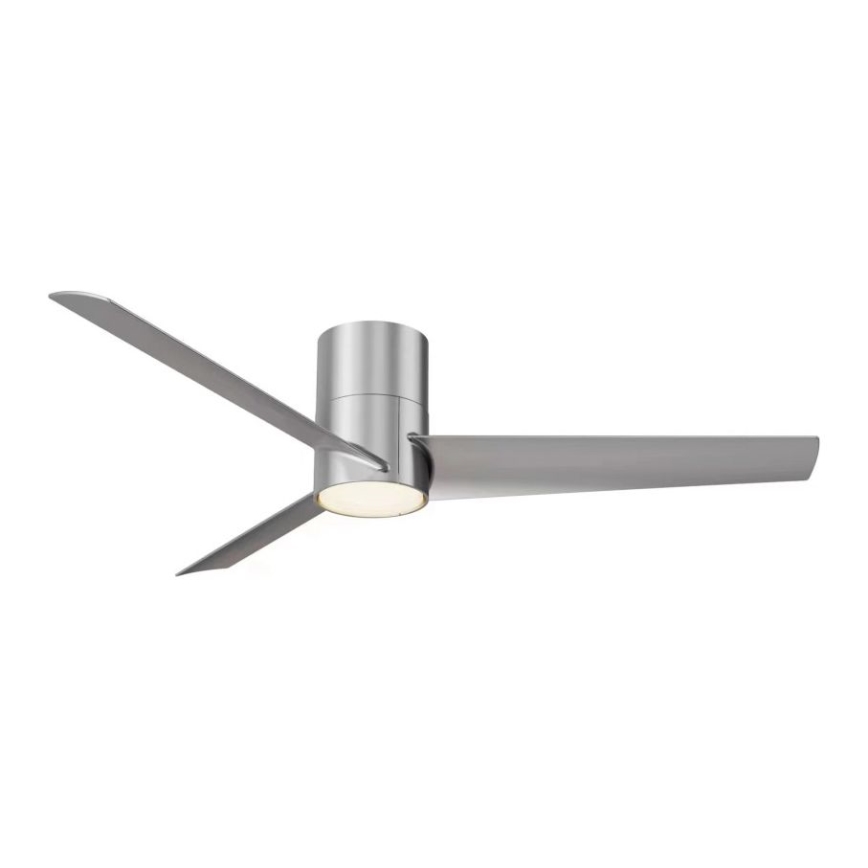 ZEVENTI - LED Kattotuuletin BARROSA LED/18W/230V 3000/4000/6000K Wi-Fi Tuya mattakromi + kauko-ohjaus
