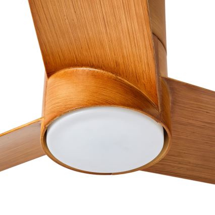 ZEVENTI - LED himmennettävä kattovalo BARROSA LED/18W/230V 3000-6000K Wi-Fi Tuya ruskea + kauko-ohjaus