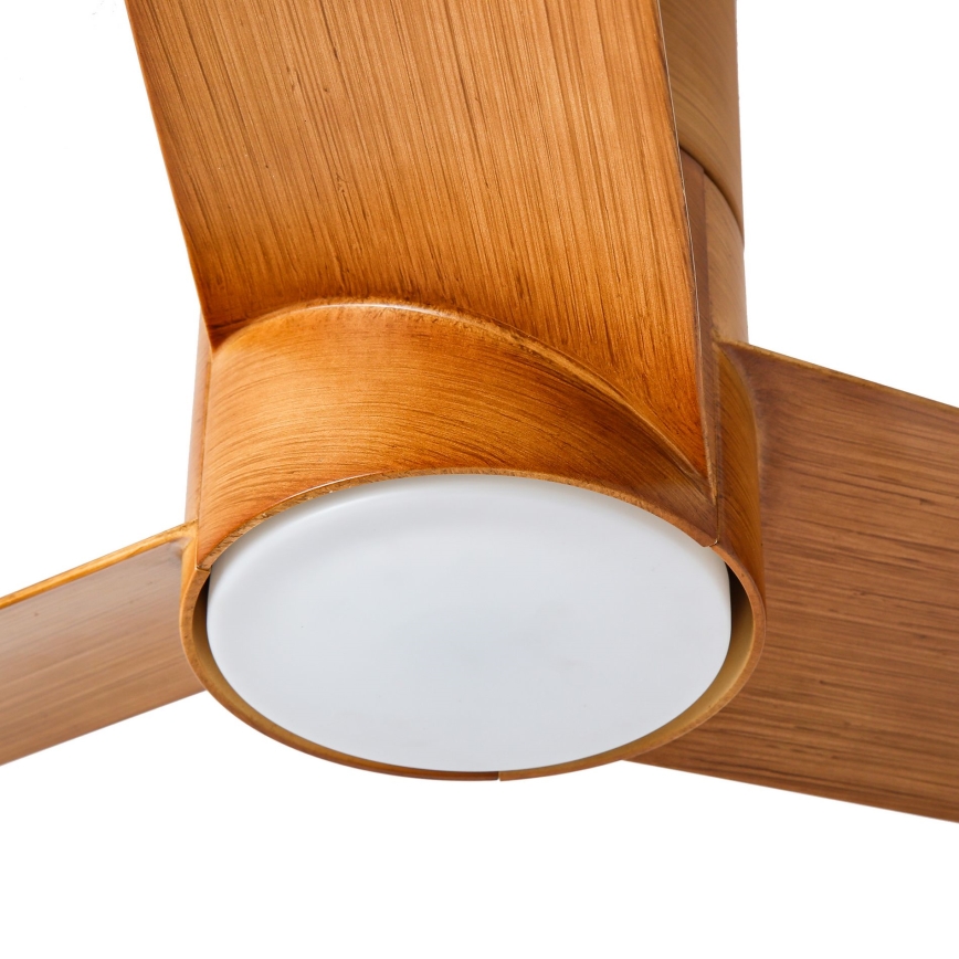 ZEVENTI - LED himmennettävä kattovalo BARROSA LED/18W/230V 3000-6000K Wi-Fi Tuya ruskea + kauko-ohjaus