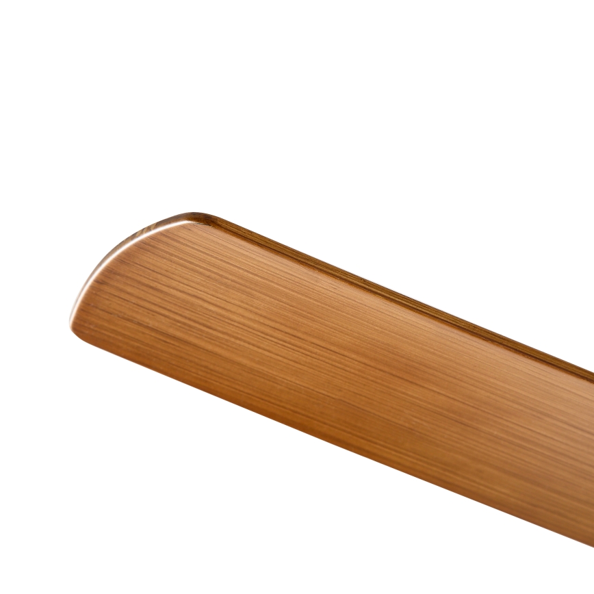 ZEVENTI - LED himmennettävä kattovalo BARROSA LED/18W/230V 3000-6000K Wi-Fi Tuya ruskea + kauko-ohjaus