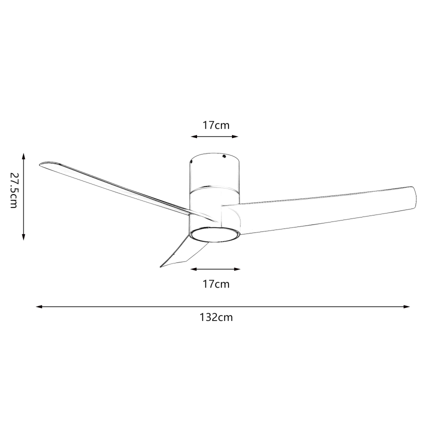 ZEVENTI - LED himmennettävä kattovalo BARROSA LED/18W/230V 3000-6000K Wi-Fi Tuya valkoinen + kauko-ohjaus