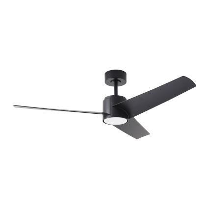 ZEVENTI - LED himmennettävä kattovalo ORVIETO LED/18W/230V 3000-6000K Wi-Fi Tuya musta + kauko-ohjaus