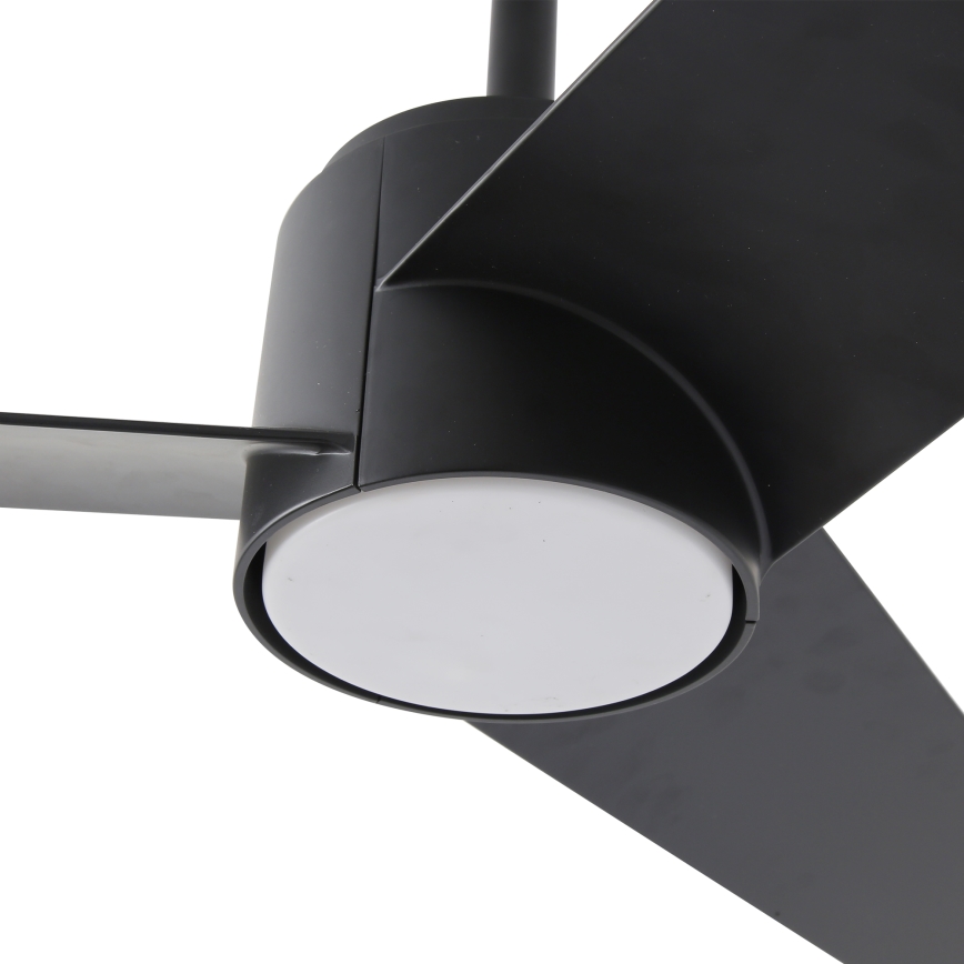 ZEVENTI - LED himmennettävä kattovalo ORVIETO LED/18W/230V 3000-6000K Wi-Fi Tuya musta + kauko-ohjaus