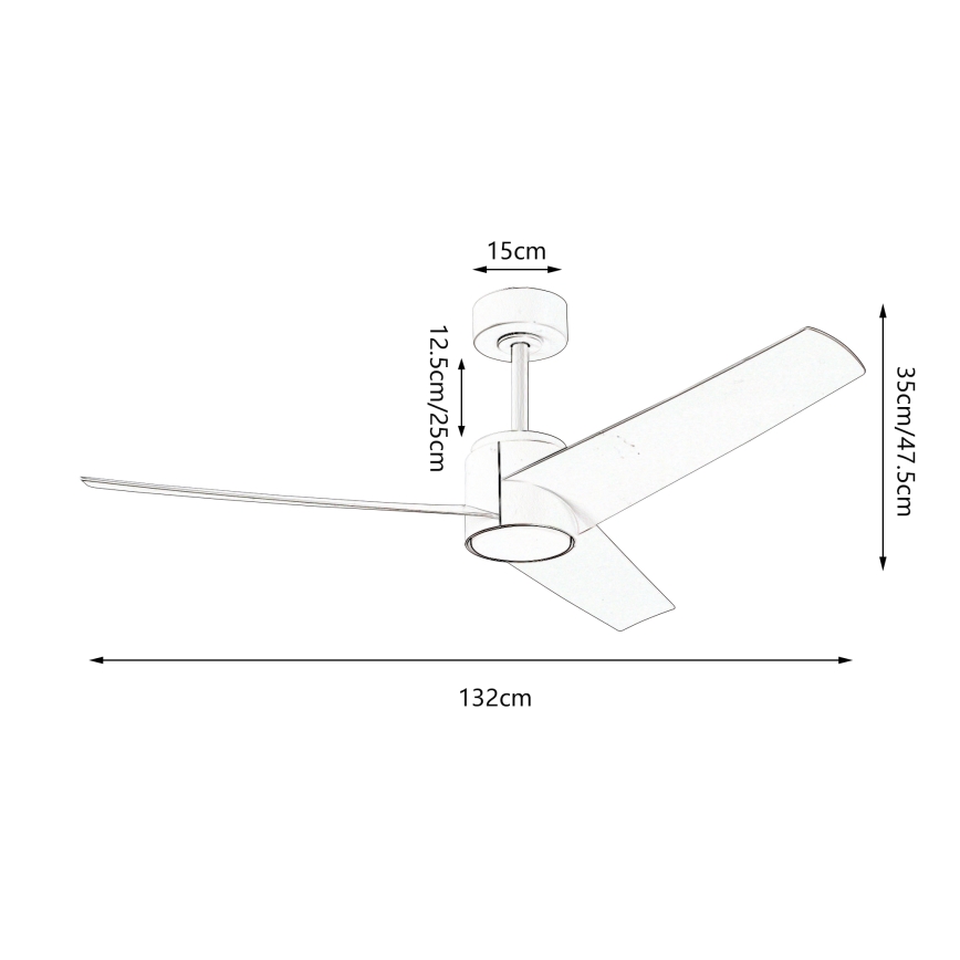 ZEVENTI - LED himmennettävä kattovalo ORVIETO LED/18W/230V 3000-6000K Wi-Fi Tuya valkoinen + kauko-ohjaus