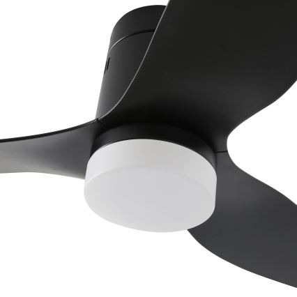 ZEVENTI - LED himmennettävä kattovalo PADUA LED/18W/230V 3000-6000K Wi-Fi Tuya musta + kauko-ohjaus