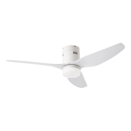 ZEVENTI - LED-kattotuuletin PADUA LED/18W/230V 3000-6000K Wi-Fi Tuya valkoinen + kaukosäädin