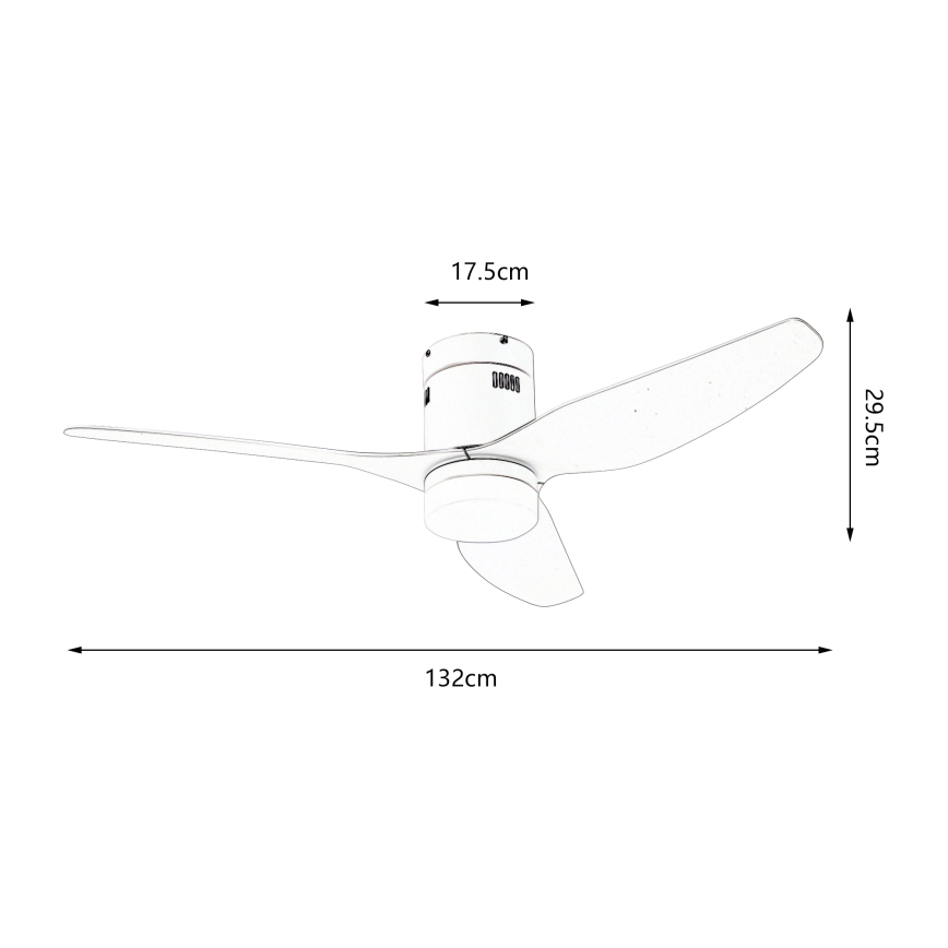 ZEVENTI - LED himmennettävä kattovalo PADUA LED/18W/230V 3000-6000K Wi-Fi Tuya valkoinen + kauko-ohjaus