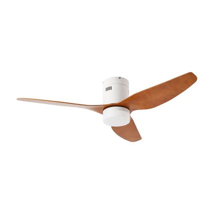 ZEVENTI - LED himmennettävä kattovalo PADUA LED/18W/230V 3000-6000K Wi-Fi Tuya valkoinen/ruskea + kauko-ohjaus