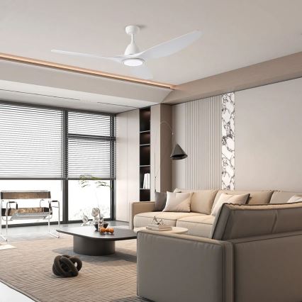 ZEVENTI - LED himmennettävä kattovalo URBINO LED/20W/230V 3000-6000K Wi-Fi Tuya valkoinen + kauko-ohjaus