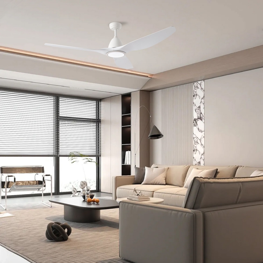 ZEVENTI - LED himmennettävä kattovalo URBINO LED/20W/230V 3000-6000K Wi-Fi Tuya valkoinen + kauko-ohjaus