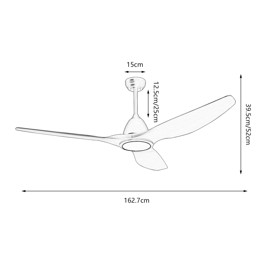 ZEVENTI - LED himmennettävä kattovalo URBINO LED/20W/230V 3000-6000K Wi-Fi Tuya valkoinen + kauko-ohjaus