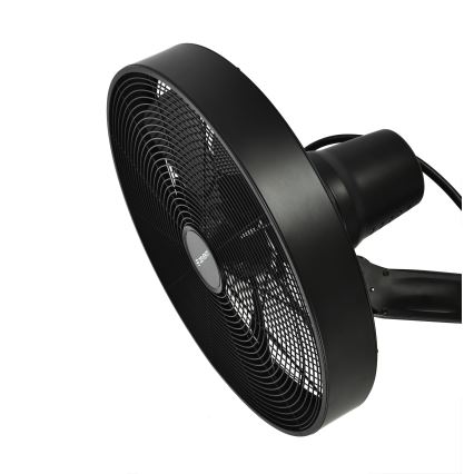 ZEVENTI - Seinätuuletin FREEZE 50W/230V halkaisija 40 cm musta + kauko-ohjaus