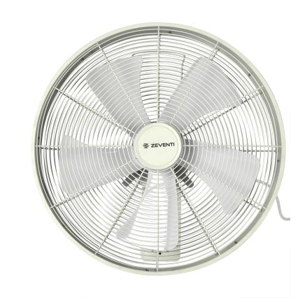 ZEVENTI - Seinätuuletin FREEZE 50W/230V halkaisija 40 cm valkoinen + kauko-ohjaus