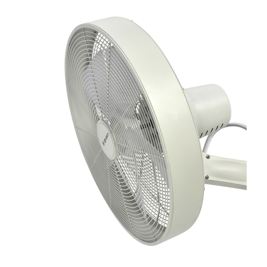 ZEVENTI - Seinätuuletin FREEZE 50W/230V halkaisija 40 cm valkoinen + kauko-ohjaus