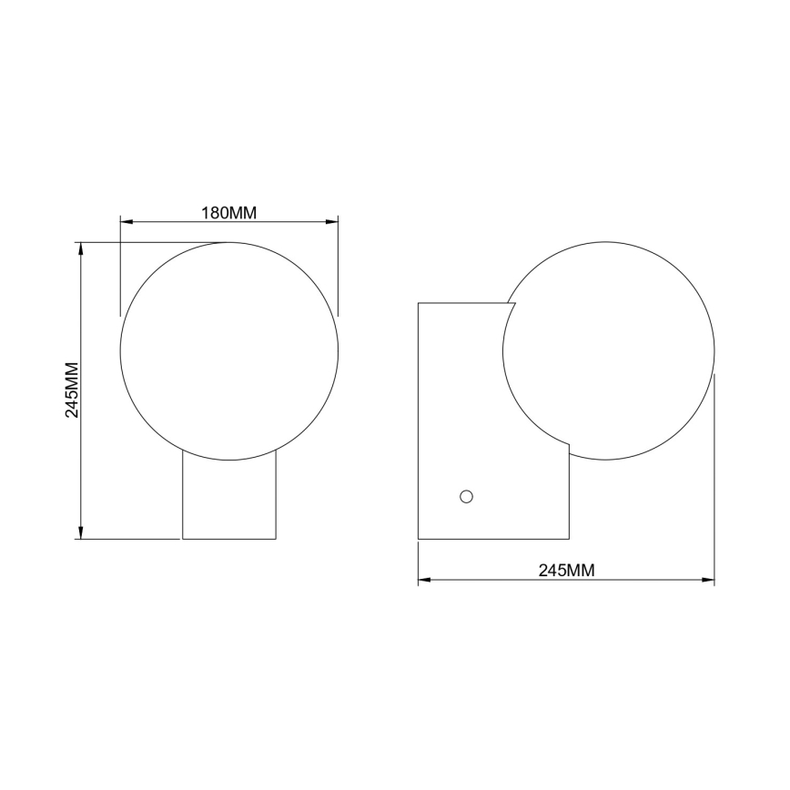 Zuma Line - Seinävalaisin 1xE27/25W/230V kultainen