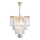 Zuma Line 17106/4+1 -GLD - Kristallikruunu AMEDEO 5xE14/40W/230V