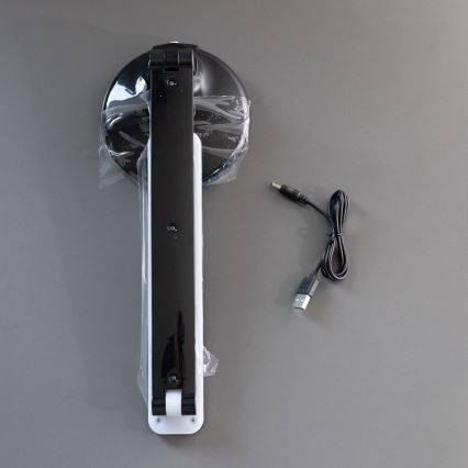 Zuma Line - LED Ladattava pöytävalaisin LED/6W/1200 mAh 3000/4500/6000K musta