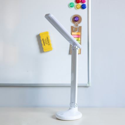 Zuma Line - LED-ladattava pöytävalaisin LED/6W/1200 mAh 3000/4500/6000K CRI 90 valkoinen