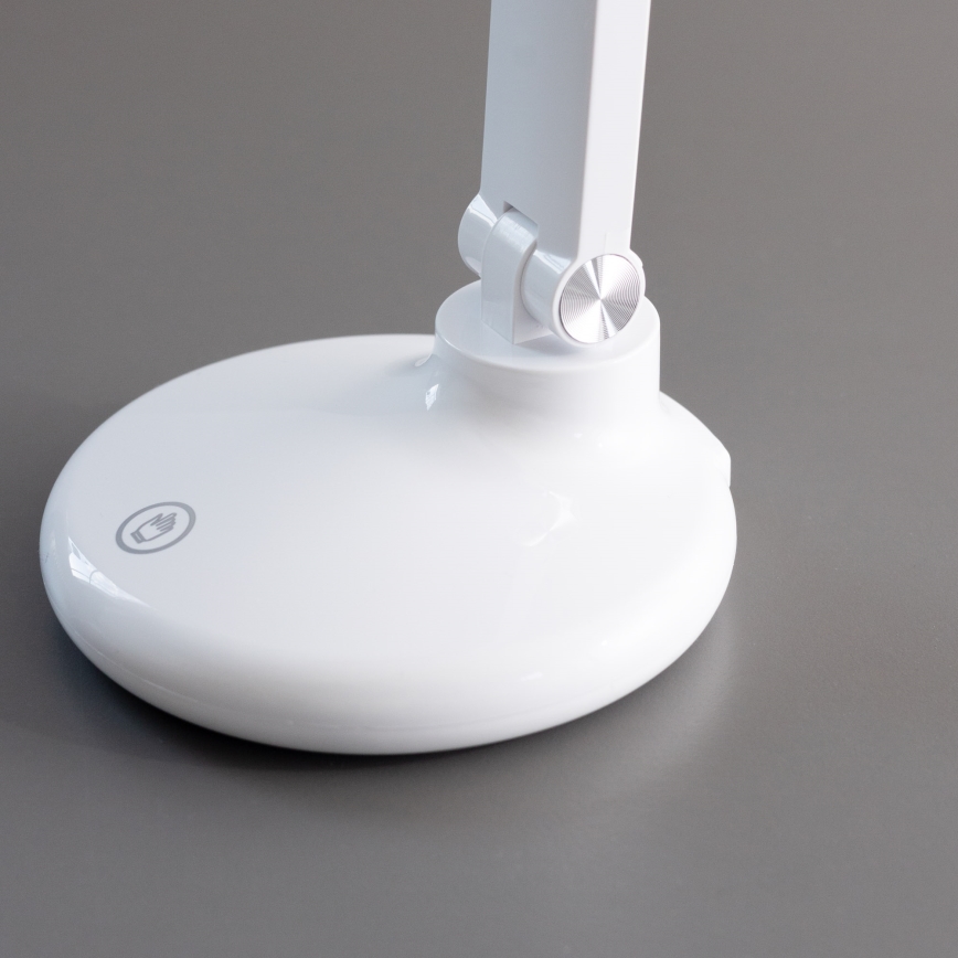 Zuma Line - LED-ladattava pöytävalaisin LED/6W/1200 mAh 3000/4500/6000K CRI 90 valkoinen