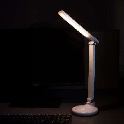 Zuma Line - LED Ladattava pöytävalaisin LED/6W/1200 mAh 3000/4500/6000K valkoinen