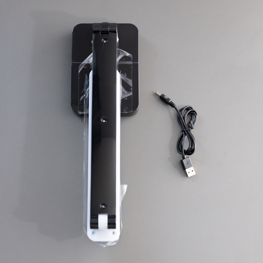 Zuma Line - LED Ladattava pöytävalaisin LED/8W/1200 mAh 3000/4500/6000K musta