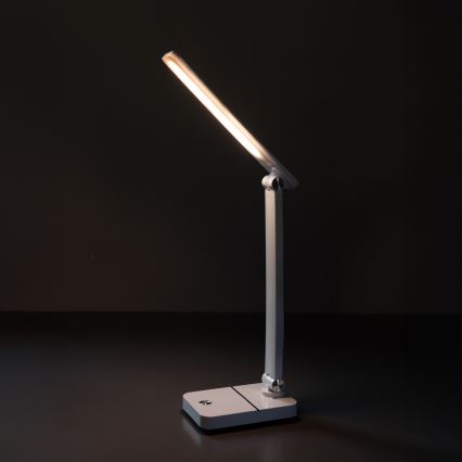 Zuma Line - LED Ladattava pöytävalaisin LED/8W/1200 mAh 3000/4500/6000K valkoinen