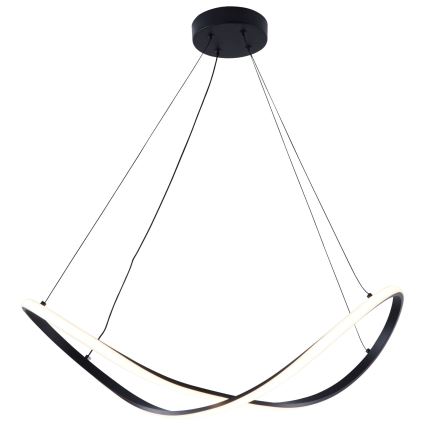 Zuma Line - LED-kattokruunu johdossa LED/45W/230V 3000/4000/6000K musta