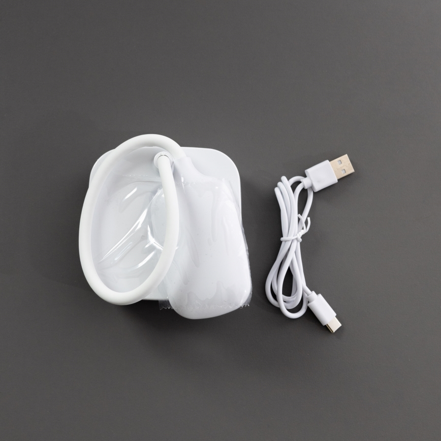 Zuma Line - LED Ladattava pöytävalaisin LED/7W/1200 mAh 3000/4500/6000K CRI 90 valkoinen