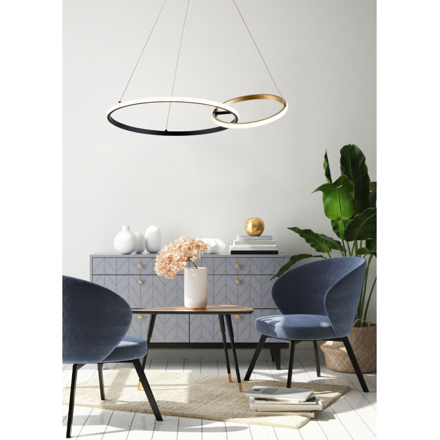 Zuma Line - LED-kattokruunu johdossa LED/36W/230V 3000/4000/6000K kulta