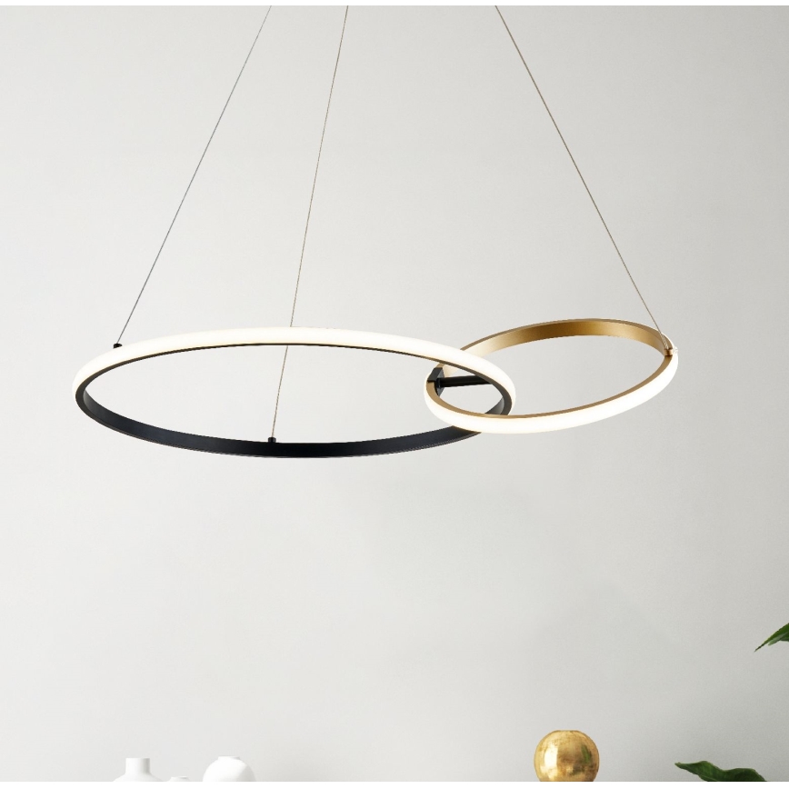 Zuma Line - LED-kattokruunu johdossa LED/36W/230V 3000/4000/6000K kulta