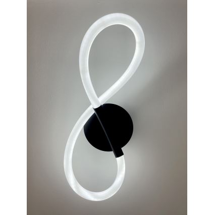 Zuma Line - LED-seinävalaisin LED/14W/230V 3000/4000/6000K musta