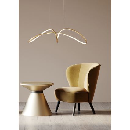 Zuma Line - LED-kattokruunu johdossa LED/50W/230V 3000/4000/6000K kulta