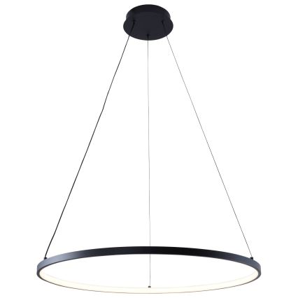 Zuma Line - LED-kattokruunu johdossa LED/28W/230V 3000/4000/6000K halkaisija 60 cm musta