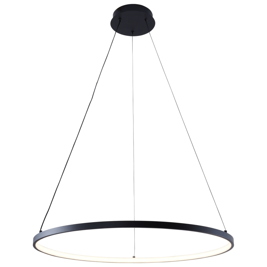 Zuma Line - LED-kattokruunu johdossa LED/28W/230V 3000/4000/6000K halkaisija 60 cm musta